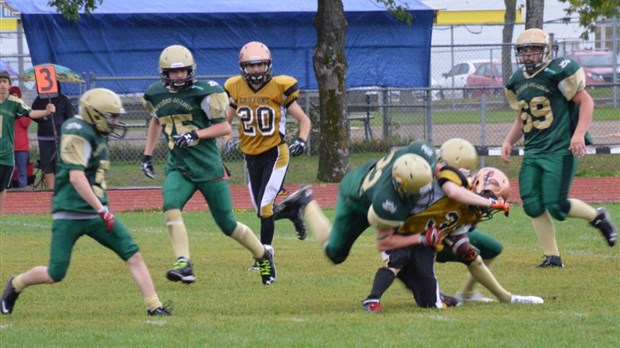 Les Guerriers écrasent les Griffons de Gaspé