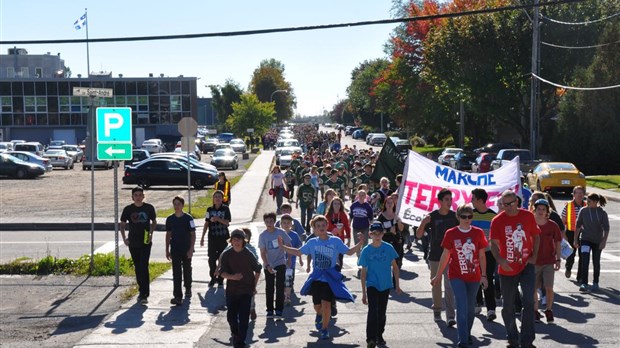 Les élèves de Rivière-du-Loup participeront à la Marche Terry Fox