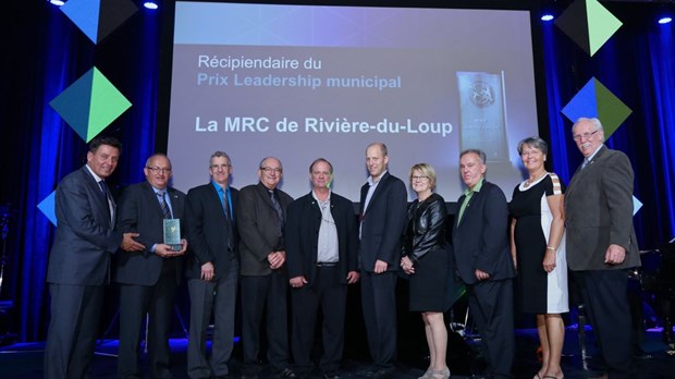 La MRC de Rivière-du-Loup remporte le prix Leadership de la FQM