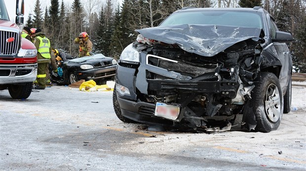 Accident mortel sur la route 185