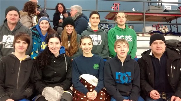 La famille Boudreau-Alexandre s’illustre en patinage de vitesse