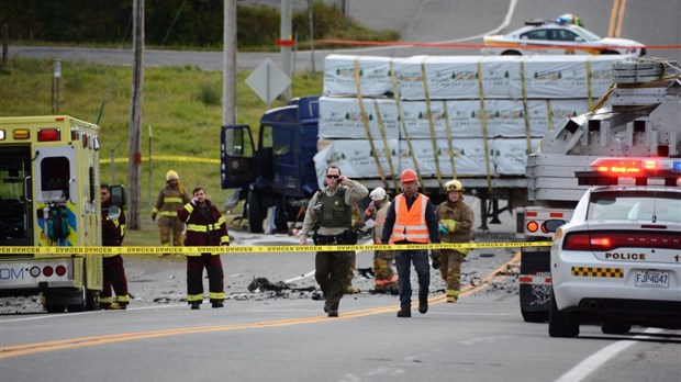 Accident mortel à Saint-Alexandre