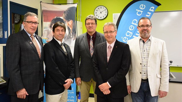200 000$ pour la recherche appliquée au Cégep de Rivière-du-Loup