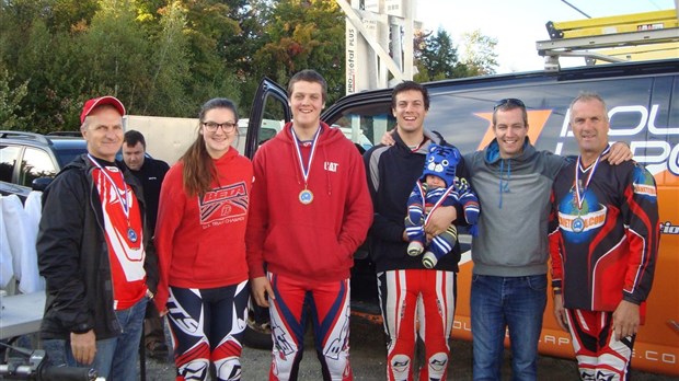 Michel Fortin Bélanger est champion de la saison de trial