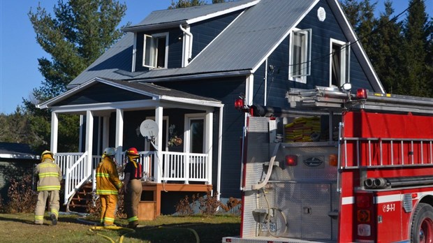 Incendie dans une maison de Lots-Renversés
