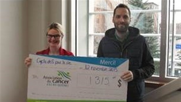 Le Cyclo Défi pour la VIE permet d’amasser 1 315 $