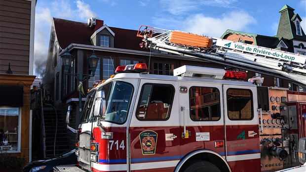Incendie à la Brasserie La Fontaine