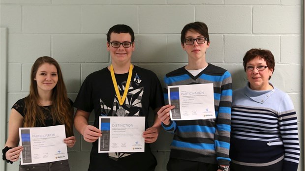 Pierre Caillouette se distingue au concours canadien de mathématiques