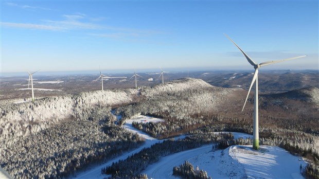 Inauguration des Parcs éoliens de Témiscouata