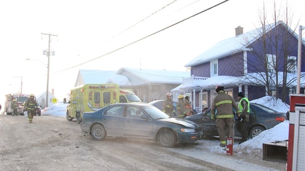 Collision à Saint-Modeste