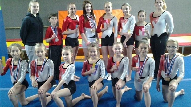 Les Gymnoss récoltent 19 médailles à Matane
