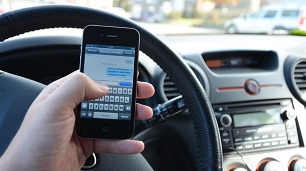 Campagne provinciale contre les textos au volant