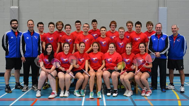 Les Portageurs au Championnat provincial de badminton