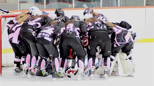 Être capitaine d’une équipe de hockey féminin