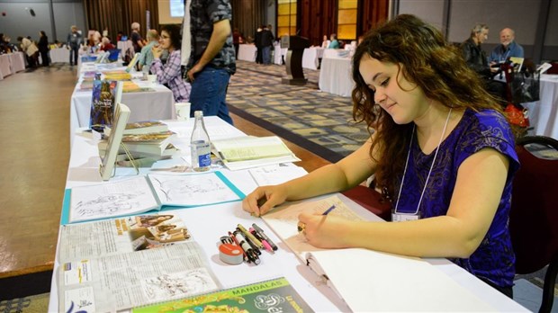 Le Salon littéraire attire son lot de visiteurs