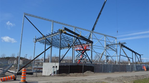 Le Stade Premier Tech prend forme