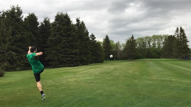 Le footgolf fait son entrée au Club de golf de Cacouna