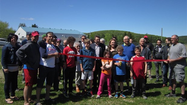 Inauguration des infrastructures sportives à Packington