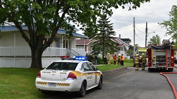 Début d’incendie à L’Isle-Verte