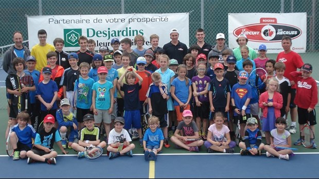 Tennis: la p'tite coupe Rogers, un succès