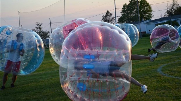 Le Bubble football arrive dans la région