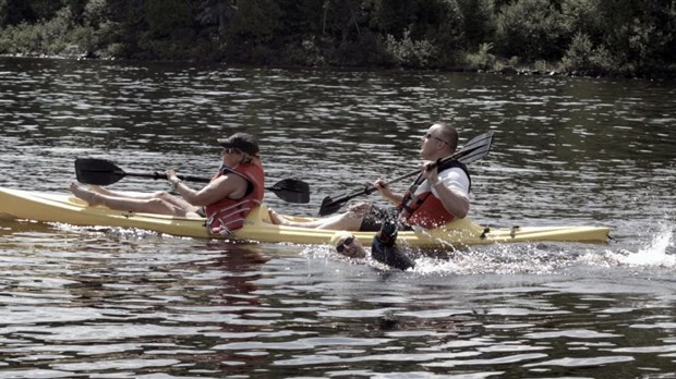 21 nageurs ont pris part à la Traversée du lac Pohénégamook