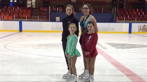 Les patineuses des Arabesques font bonne figure à Rimouski
