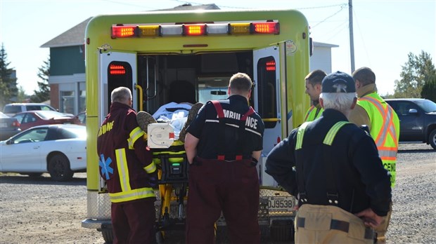 Un cycliste heurté sur la rue Témiscouata