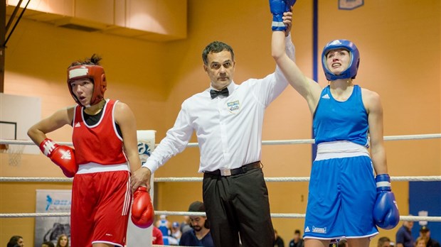 Fay Chabot brille aux Gants Dorés 