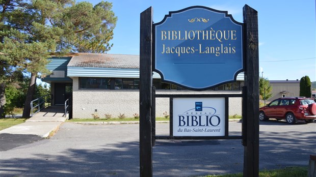 L’auteur Jacques S. Ouellet à Rivière-Bleue
