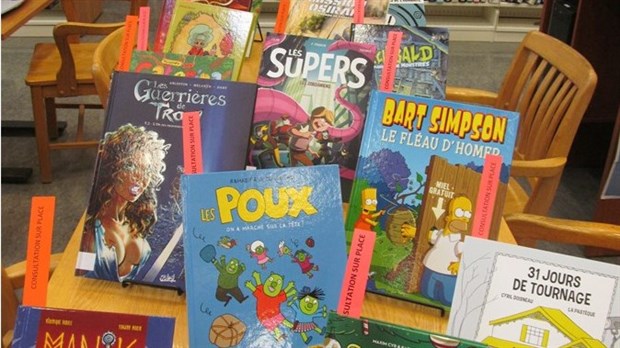 6e évènement BD à la bibliothèque municipale Françoise-Bédard