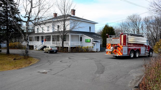 Début d'incendie à Cacouna