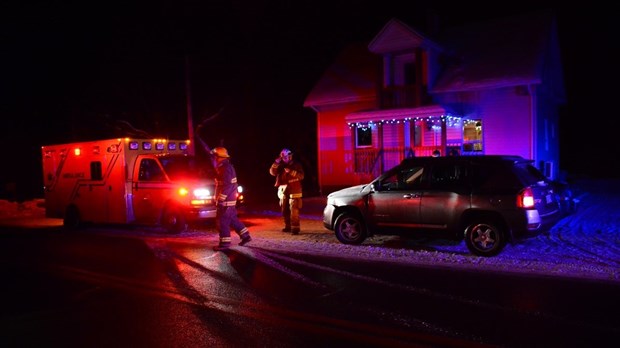 Collision avec un chevreuil à Saint-Antonin