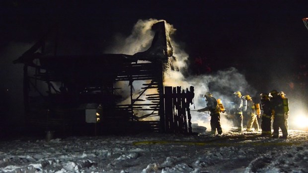 Incendie dans un garage à Saint-Antonin