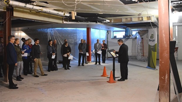 Un chantier de 150 000$ au Centre culturel Berger