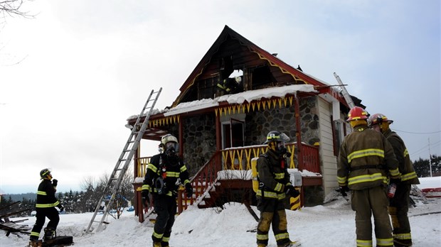 Incendie dans une résidence de Saint-Éloi