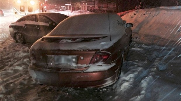 Collision frontale à Saint-Alexandre