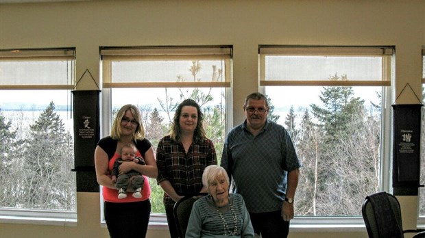 Une belle famille de cinq générations