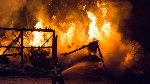 Incendie à Saint-Paul-de-la-Croix