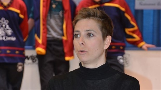 Ève Landry pour le 15e tournoi d'impro