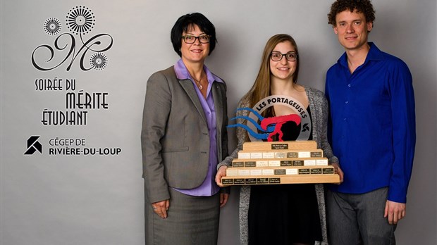 Gabrielle Tremblay et Olivier Arseneau couronnés athlètes par excellence Sport-études 