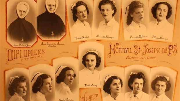 Exposition des photographies des infirmières de l’Hôpital St-Joseph-du-Précieux-Sang 