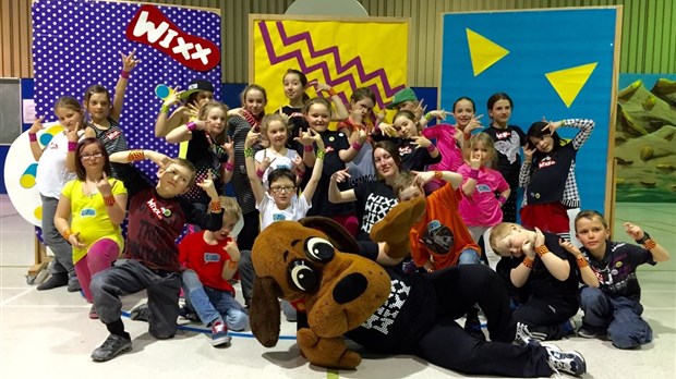 WIXX fait bouger des jeunes de l’école Gérard-Collin