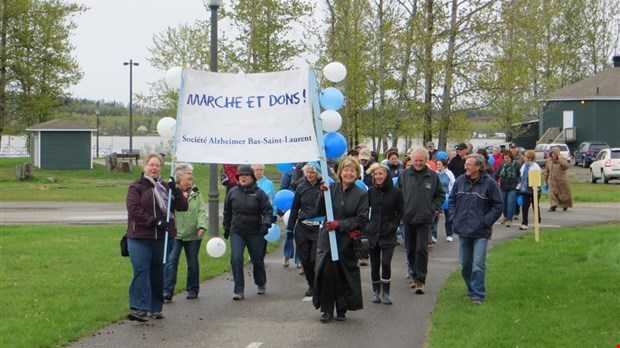 Marche pour l’Alzheimer : le Témiscouata se mobilise 