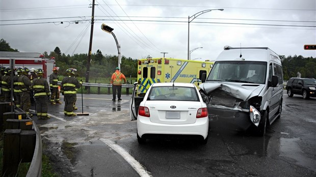 Un accident fait quatre blessés à Trois-Pistoles