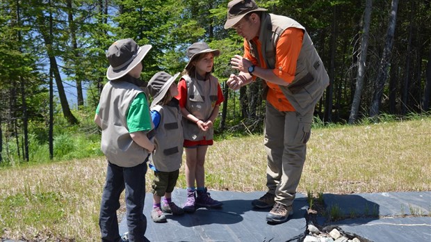 Arthur L’aventurier tourne au parc national du Lac-Témiscouata