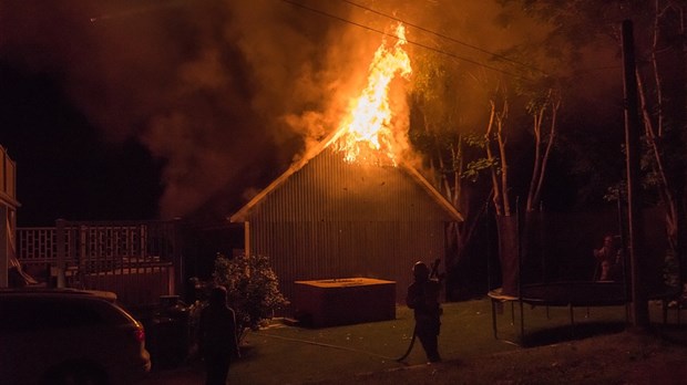 Incendie à Rivière-du-Loup