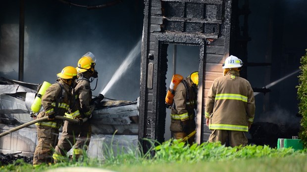 Incendie dans un garage à Saint-Antonin