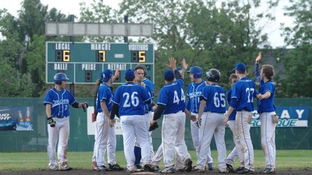 Baseball sénior : triple égalité au 1er rang du classement