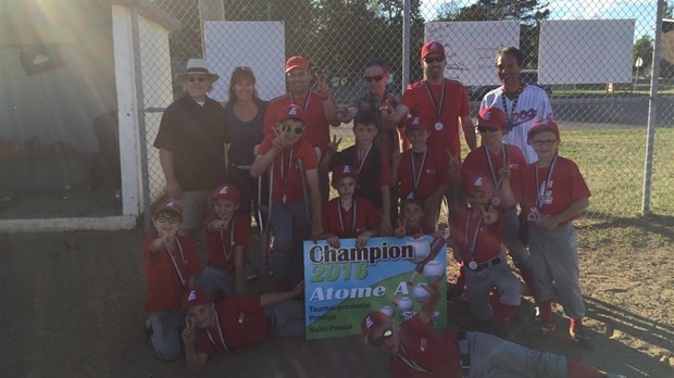 St-Pascal et La Pocatière champions au tournoi Atome Provigo de St-Pascal